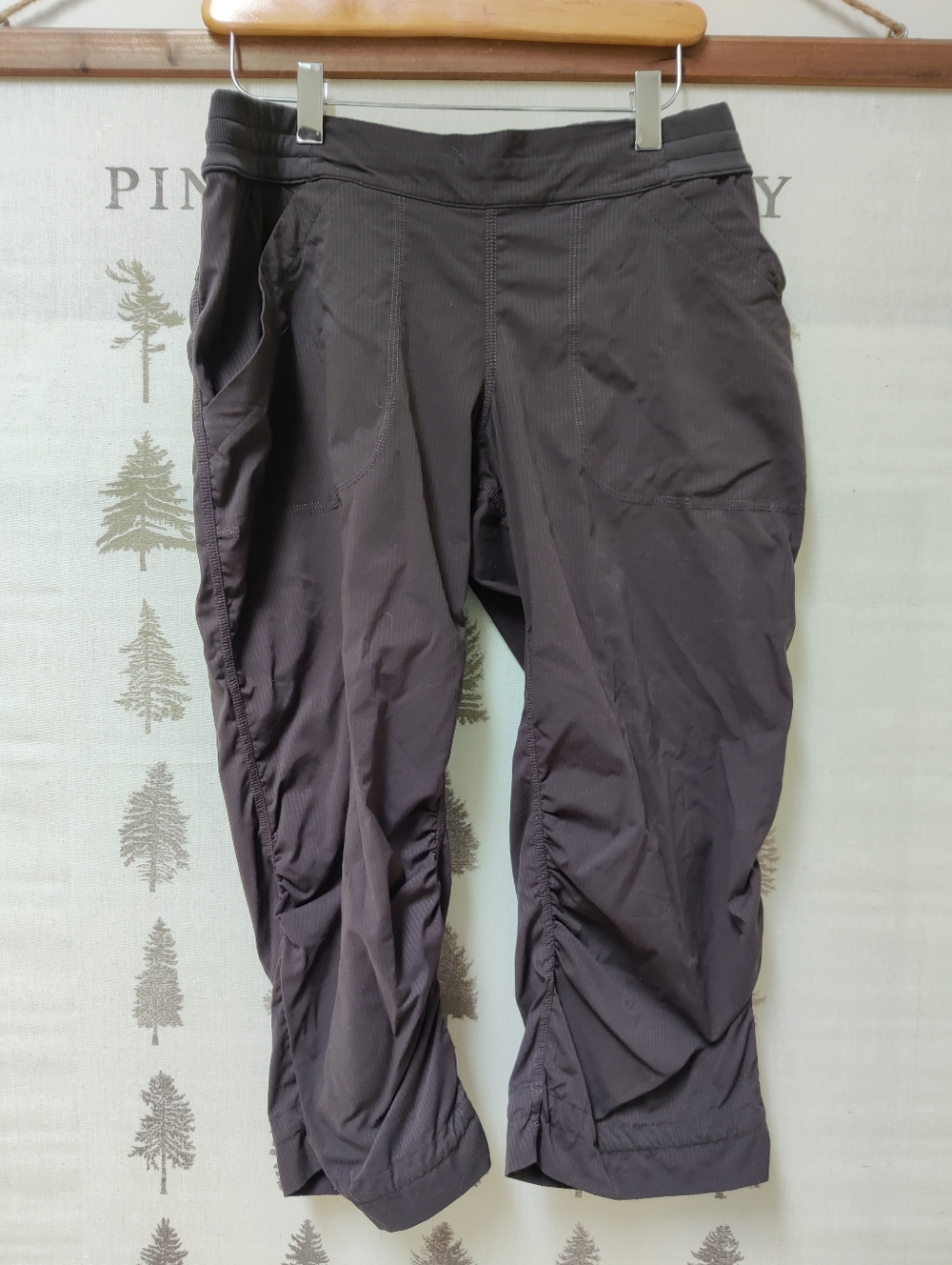 Lululemon Street to Studio Crop Pant Espresso Brown Size 4 (Approx)